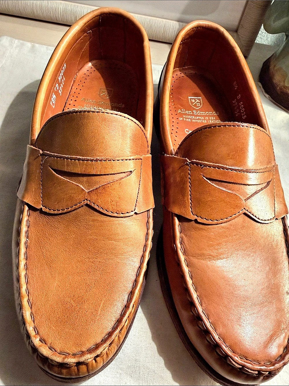 Allen Edmonds Cavanaugh Penny Loafer Penny Loafers Leather US 8.5 D